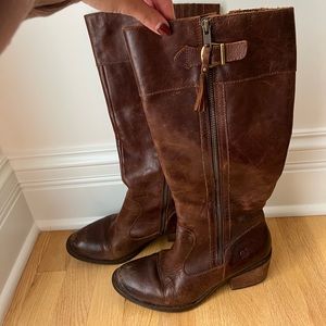 Leather Horseback Riding Boots